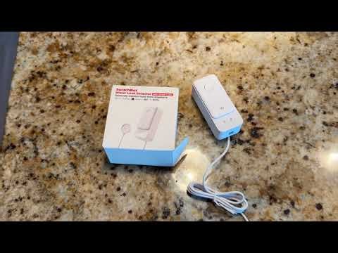 SwitchBot WiFi Water Leak Detector, Smart Water Sensor with 100dB Adjustable Alarm&App Alerts