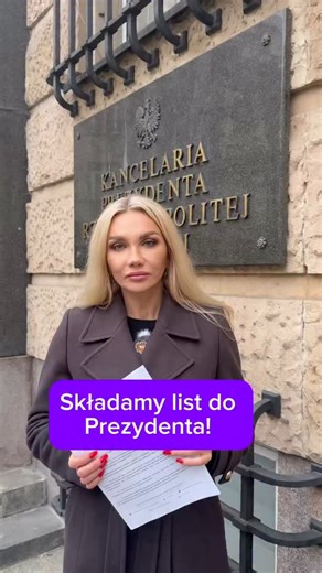 Katarzyna Topczewska on Instagram: "Nie odpuszczamy! Właśnie złożyłam w Kancelarii Prezydenta list w imieniu kilkudziesięciu organizacji społecznych z prośbą o spotkanie z Panem Prezydentem. Wyjaśniłam skąd wynika nasze zaniepokojenie regulacjami zawartymi w jego projekcie dotyczącym zakazu trzymania zwierząt na uwięzi. Poprosiłam Pana Prezydenta skonsultowanie tych przepisów z nami i skorzystanie z naszego doświadczenia jakie mamy w ratowaniu psów z łańcuchów czy wyciąganych z ciasnych klatek,