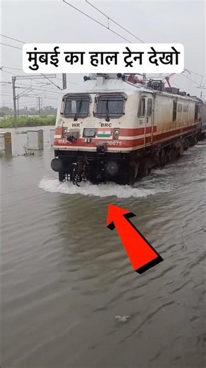 दो दिन पहले पानी कम पड़ रहा था और अब पानी का 😮 #lumafacts #train