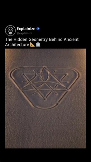 EAD Network | SMMA on Instagram: "This mesmerizing sand drawing illustrates the fundamental connection between geometry and architectural design. What appears to be a simple rake is actually functioning as a multi point compass allowing the artist to create complex radial symmetry with effortless precision. In architecture geometry is not merely about aesthetics it is the language of stability and proportion. The patterns emerging here resemble the ancient practice of sacred geometry where speci
