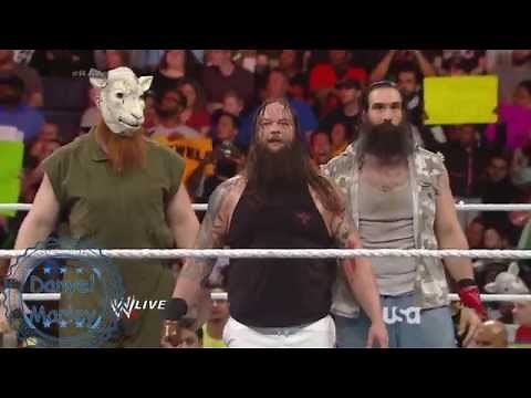 john cena scares wyatt family on last raw before wrestlemania 30