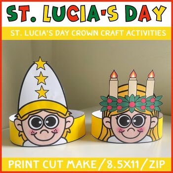 St. Lucia’s Day Craft Crowns Hats & Headbands | Sweden Holiday Around the World