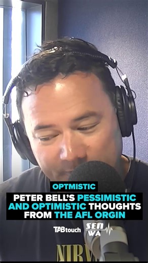 Do we agree with Belly's thoughts? 🤔 Peter Bell dives into his pessimistic and optimistic thoughts from the AFL origin!