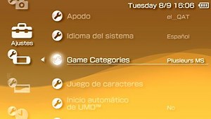 Game Categories Revised PSP