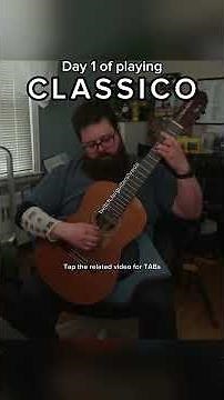 Everything is fine... | Day 519 of Classico | #shorts #classicalguitar