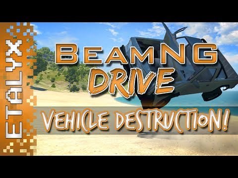 BeamNG DRIVE - Realistic Vehicle Destruction! (FREE Demo!)