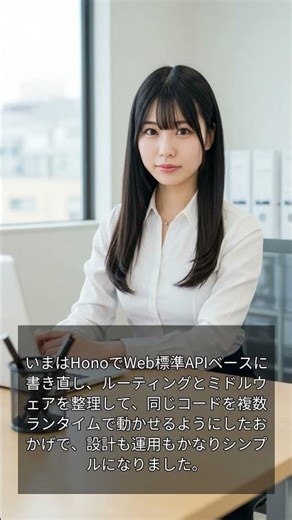 【厳しめIT女子が教える】HonoでサーバーレスAPIを軽くする設計のコツ