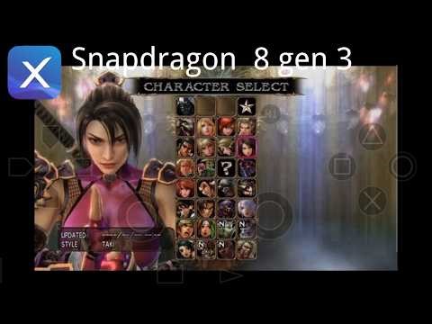 Soul Calibur IV Rpcsx Android Snapdragon 8 gen 3
