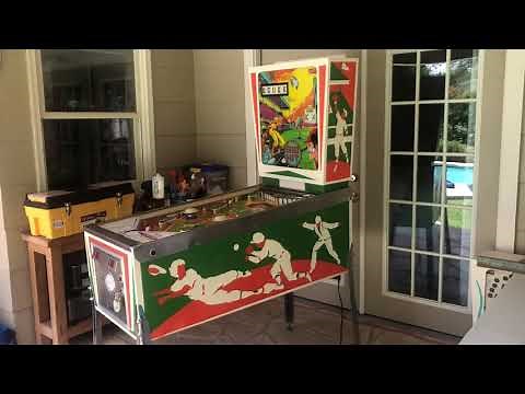 (1 of 2) 1977 Gottlieb Big Hit EM Pinball Machine For Sale