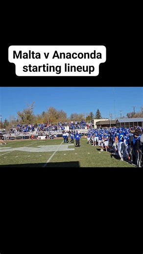 The starting lineup for the Malta Mustangs and Anaconda Copperheads! 2025 Playoffs week 1 | Pierre Bibbs