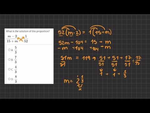 Algebra Benchmark Simulation - Video Solution 27