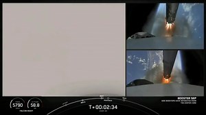 140K views · 9K reactions | After a more than three-year break, SpaceX has sucessfully launched the USSF-44 mission aboard a Falcon Heavy Rocket from NASA's Kennedy Space Center's Launch Complex 39A. While the center core was expended, the two side boosters landed at the Cape's LZ-1 and LZ-2, ready for their next Heavy mission. Video courtesy of NASASpaceflight.com and SpaceX. | NASASpaceflight.com | Facebook