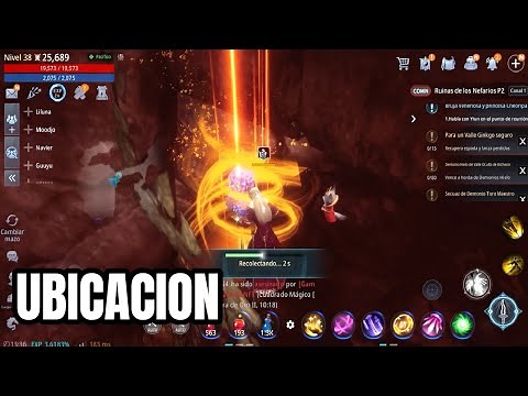 BUSCA UNA FLOR PERIPLOCA | RUINAS DE LOS NEFARIOS P2 | UBICACION | PETICION | MIR4