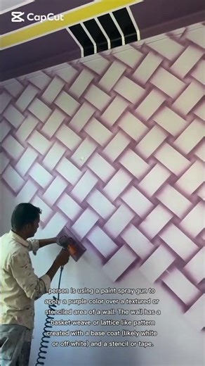 use of spray paint gun art