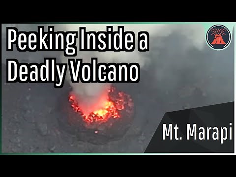 Peeking Inside a Deadly Volcano; Viewing Marapi's Erupting Crater