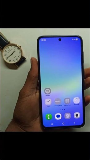 GALAXY A36 Double Press Power Button Flash Light On🆗