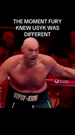 The moment Fury knew Usyk was different