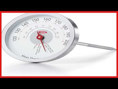 OXO Good Grips Chef’s Precision Analog Leave In Meat Thermometer Review Accurate, Fast, and Easy to