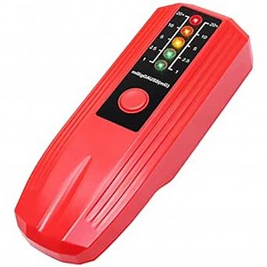 EMF Meter,EMF Reader, Electromagnetic Field Radiation Detector Battery Powered Electric EMF Detector Ghost Hunting Paranormal Equipment Tester for Industrial Construction (A)