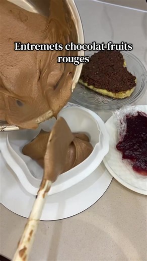 Entremets Chocolat Fruits Rouges Delice