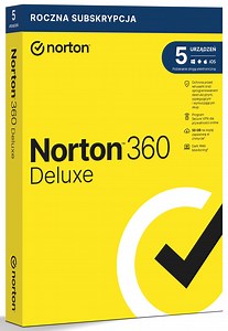NORTON 360 Deluxe 50GB 5 URZĄDZEŃ 1 ROK Kod aktywacyjny Antywirus - niskie ceny i opinie w Media Expert