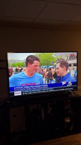 Congratulations to Kings High School Computer Science Teacher, Sam Mizener and our Knights who participated in the Pig this weekend! Way to represent Knight Nation! 🏃🏃‍♀️🏃🏻‍♂️🐷#KingsStrong Thanks WLWT! | Kings Local School District