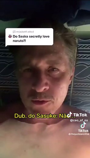 What does Sasuke's official English voice actor think about “Sasuke loving Naruto”? - (Tradução para Pt-Br) - ( Narusasu / Sasunaru ) -#sasunaru #narusasu #fyp #fypシ #narutoxsasuke #sasukexnaruto #sasuke #sasukeuchiha