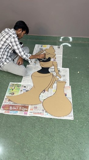 Amazing DIY craft #reels #crafts #walldecor | Deep's CRAFT