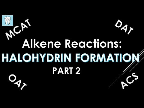 Halohydrin Formation | Br2 or Cl2 with H2O or CH3OH | Organic Chemistry