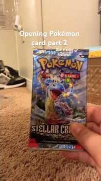 Opening Pokémon cards part 2 #pokemon #pokemoncards #opening
