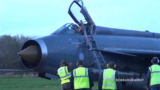 This is the sound of Cold War power EE Lightning Avon engine start