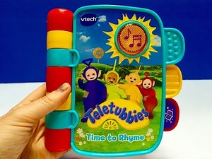 Brand New Vtech TELETUBBIES Talking Toy Book Opening!