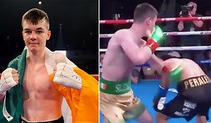 Watch: Ireland's Aaron McKenna goes 8-0 with savage stoppage win in California - Extra.ie