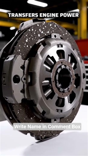 Which Part Transfers Engine Power ⚙️Inside a Car Clutch Plate