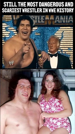 The Most Scariest WWE Giant Ever 😱 | Andre The Giant Dominance! | #AndreTheGiant #WWE #WWEShorts #yt