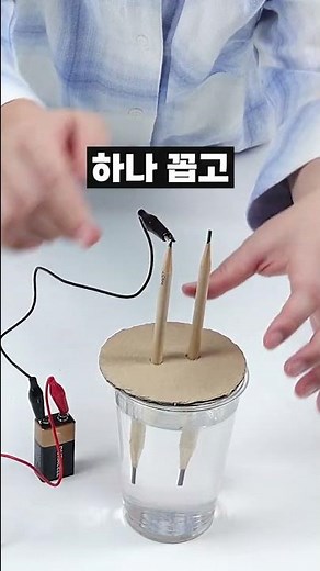 솔로들을 위로하는 물 전기분해 실험...💧!💧!