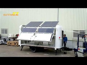 Mobile Solar Power Station - Off grid or Grid tied