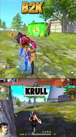 🖥️ B2K 🖥️ VS 🖥️ KRULL 🖥️ GAMING 🖥️#reels #fuyyn #freefire