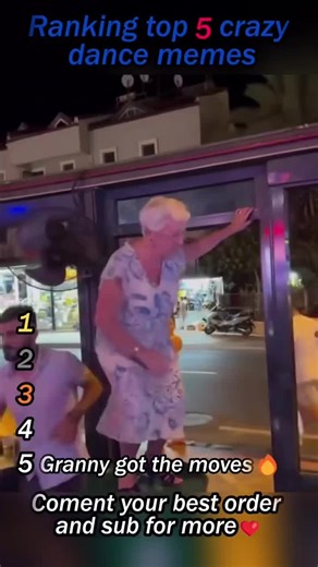 Ranking top 5 crazy dance memes! 👀#fyp #memes #funny