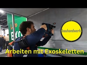 Arbeiten mit Exoskeletten