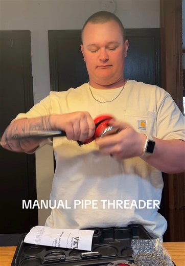 Manual Pipe Threader Guide for Vevor Tools