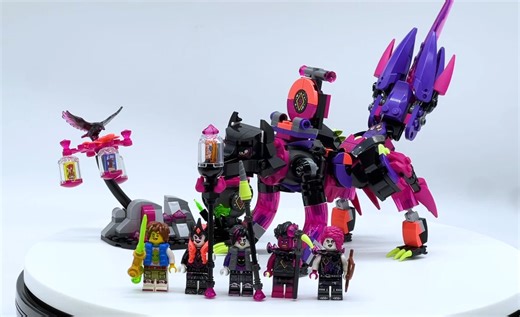 乐高 梦境城猎人 Dreamzzz The Never Witch's Nightmare Creatures 71483 评测