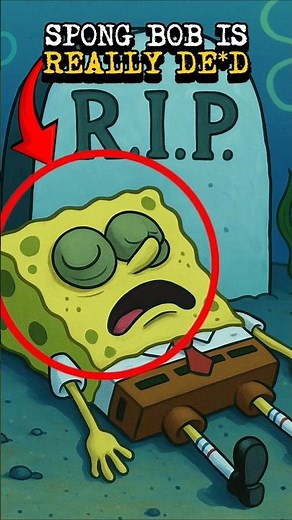 He’s Not Alive… SpongeBob’s Shocking Fate EXPLAINED!" #horror #spongebob #cartoon #peppapig