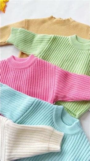 Your Baby's Winter Wardrobe Essential! | Best Warm Knit Tops for Cold Days