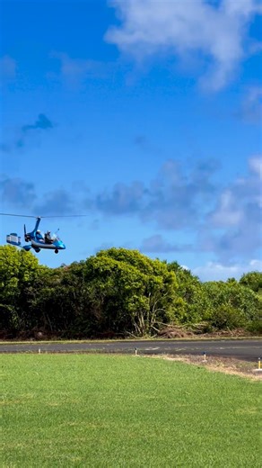 Armin Engert on Instagram: "A gyrocopter is not a helicopter, and it doesn’t fly like a normal airplane either. It’s a weird, wonderful hybrid that basically trolls physics in the best way."