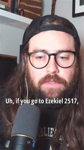 Ezekiel 25:17 in Pulp Fiction IS NOT in the Bible! #petehegseth #ezekiel #bible