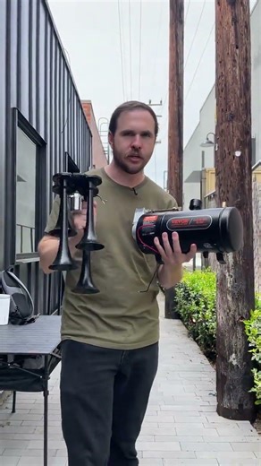 If your truck is loud, your horn should be louder.