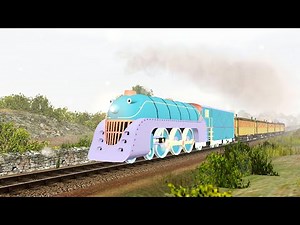 Montana Trainz in The Railroad of Sodor Island