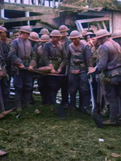 November 1918 – the end of World War I. Soldiers laugh, celebrate, and bury the last shell. But behind their smiles was exhaustion, trauma, and millions lost. This was the war to end all wars… until the next one came. #ww1 #endofwar #historyvideo #wararchive #restoredfootage #vintage #militaryhistory #learn #truestory #1918 | Historical old Images