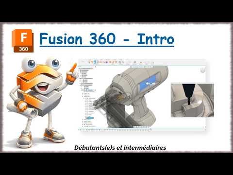 Fusion 360 tutorial in French - Software presentation - (Episode 01)